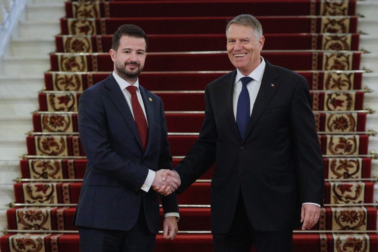 Preşedintele Muntenegrului, primit la Palatul Cotroceni
