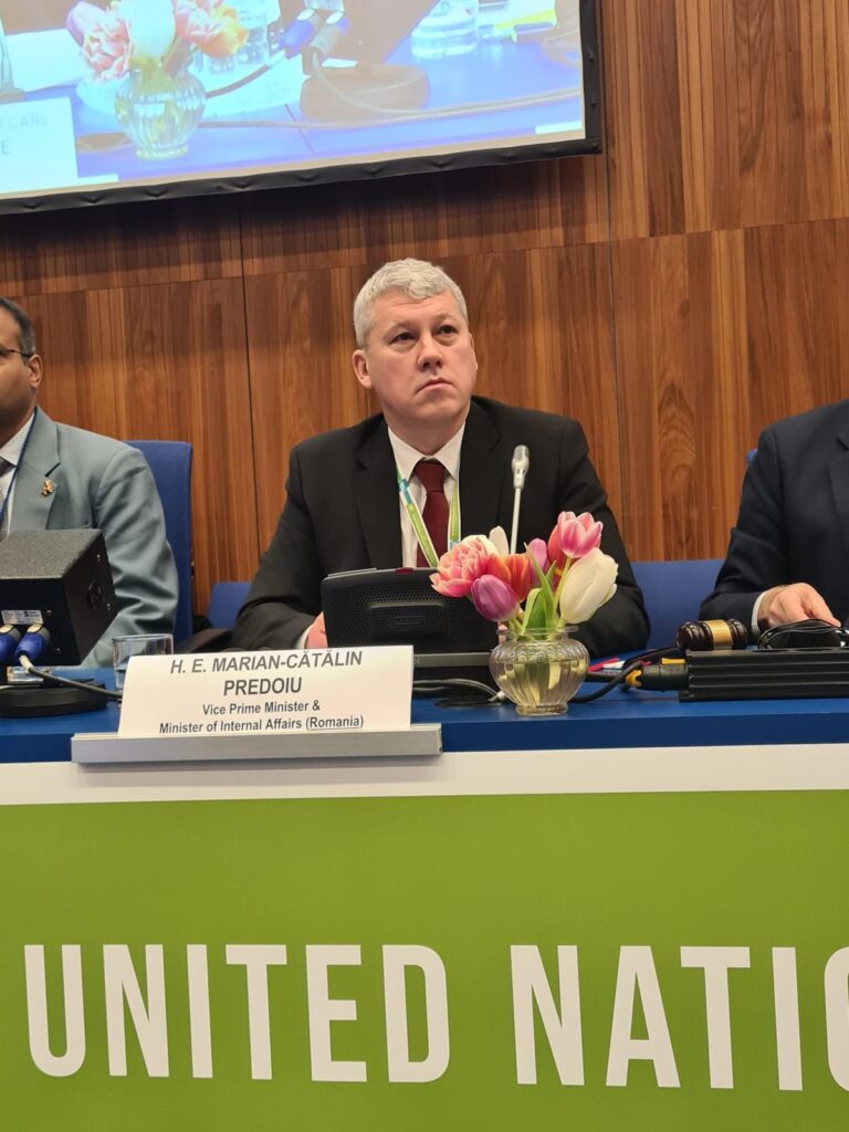 Romanian minister says ‘dismantling criminal networks and confiscating criminal proceeds’ key to crackdown on drugs
