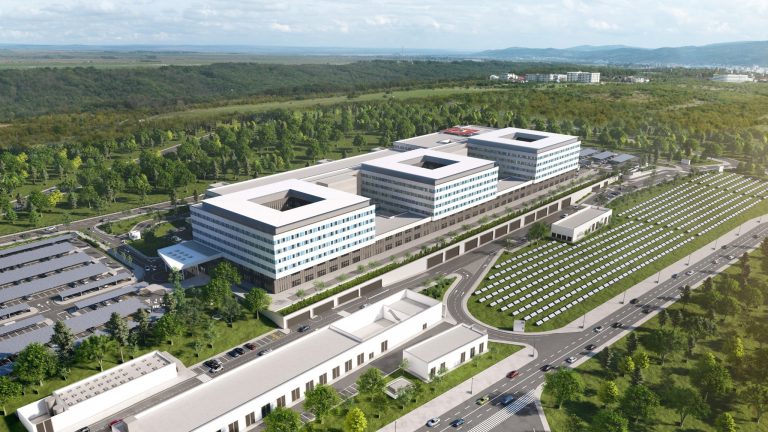 Au început lucrările la Spitalul Regional de Urgenţă din Iaşi, în prezența Ministrului Sănătăţii