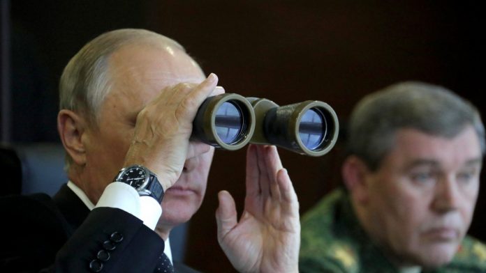 Vladimir Putin Valeri Gherasimov