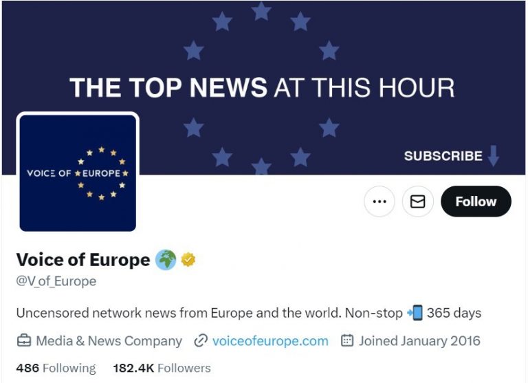 Analiză POLITICO: Ce au spus europarlamentarii care au apărut la canalul de propagandă rusă Voice of Europe, aflat în centrul unei investigaţii
