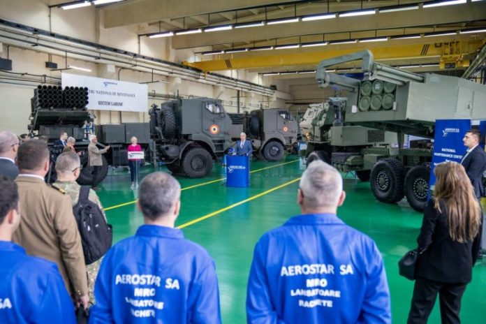 Inaugurarea Centrului Național de Mentenanță pentru sistemul HIMARS - foto Laurențiu Turoi