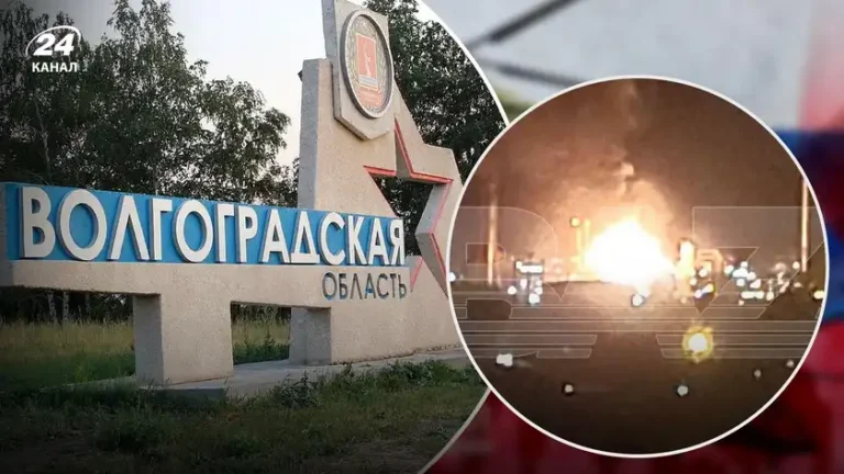 O dronă lansată din Ucraina a provocat un incendiu la rafinăria rusă din Volgograd, potrivit guvernatorului regional