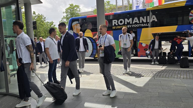 EURO 2024: Echipa Naţională a ajuns la Köln, unde va întâlni naţionala Belgiei