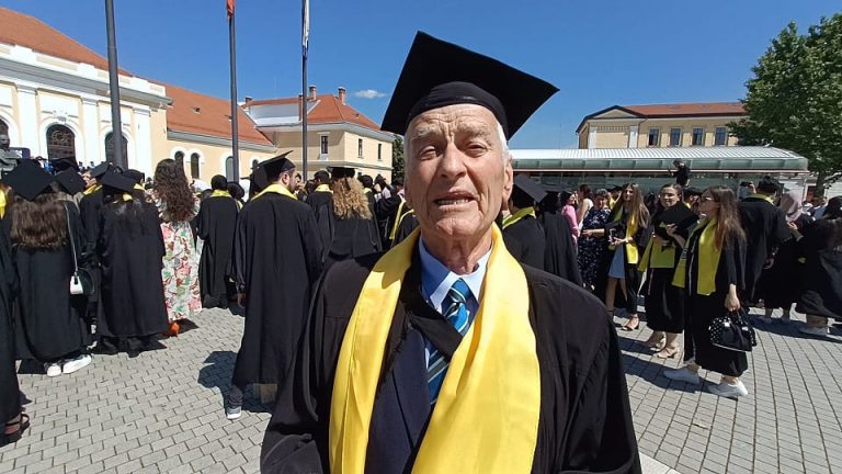 Aurel Voicu, the Romanian nearing 90 who just got a master’s degree