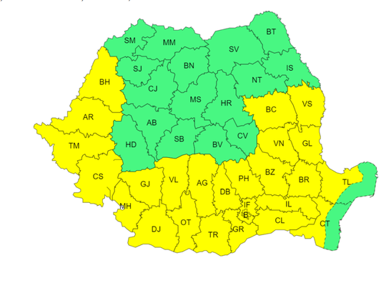Meteorologii anunţă caniculă până la finalul săptămânii viitoare/ Temperaturile vor depăşi 37 de grade