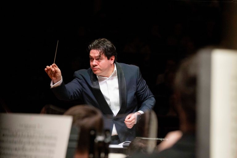 Romania’s decorated maestro Cristian Macelaru conducts at Olympic Games opening ceremony