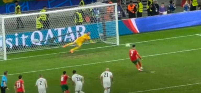 VIDEO | Euro 2024: Portugalia, în sferturi, după ce a trecut de Slovenia, scor 3-0 la lovituri de departajare. Ronaldo a ratat un penalti şi a izbucnit în plâns