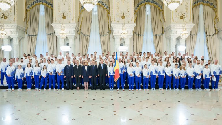 Președintele Klaus Iohannis a primit echipa olimpică a României: Aveţi în mine un susţinător; veţi fi încă o dată ambasadorii ţării