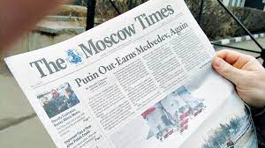 Rusia interzice publicaţia The Moscow Times