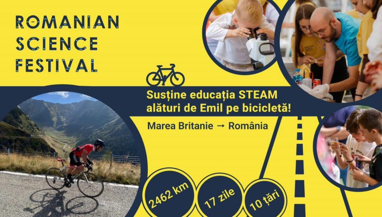 Romanian cyclist to cross Europe to raise money for science  
