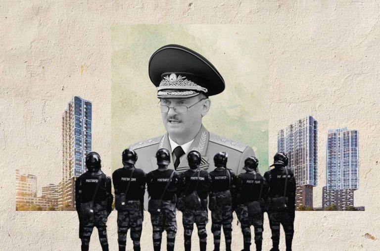 Datorie față de Patrie: Generalul FSB care stă cu ochii pe Garda Națională a Rusiei se ascunde de executorii judecătorești într-un aprtament de lux