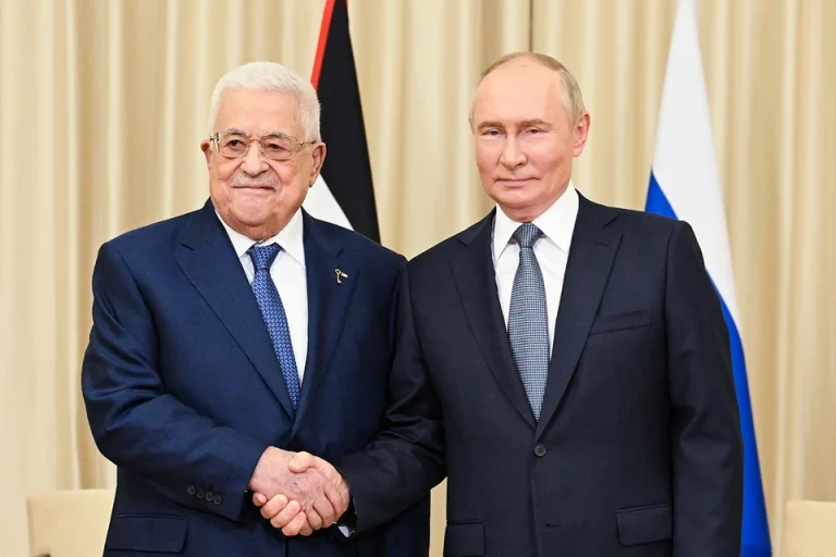 Preşedintele palestinian Mahmoud Abbas a salutat ”sprijinul” Rusiei, în timpul vizitei sale la Moscova