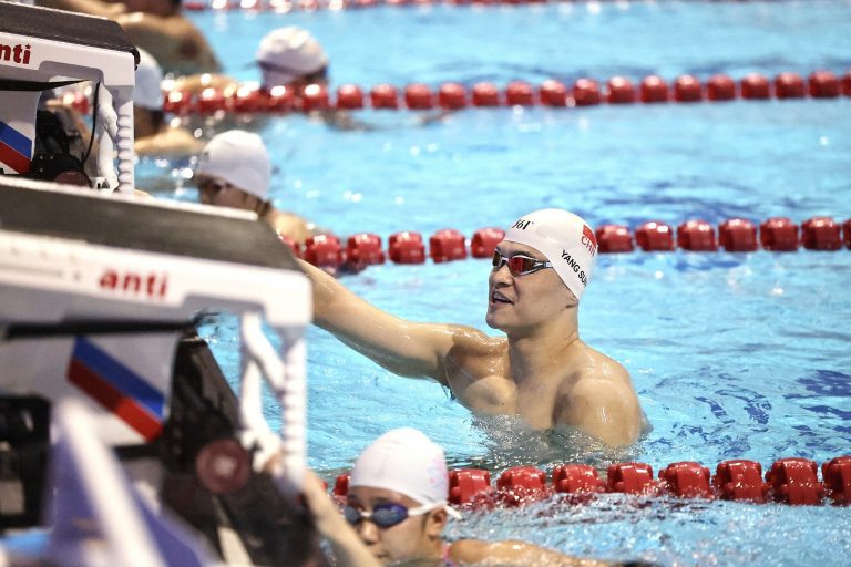 Înotătorul chinez Sun Yang a revenit în competiţie cu o victorie, după o suspendare de patru ani pentru dopaj