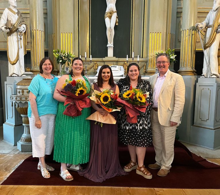 ‘With a hint of Shakespeare’: the Noble sisters hold summer concert at Haferland Saxon festival