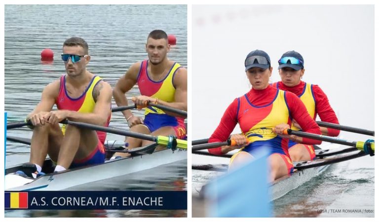 Istorie, pentru România, la dublu vâsle. Aur olimpic pentru băieți și argint pentru fete