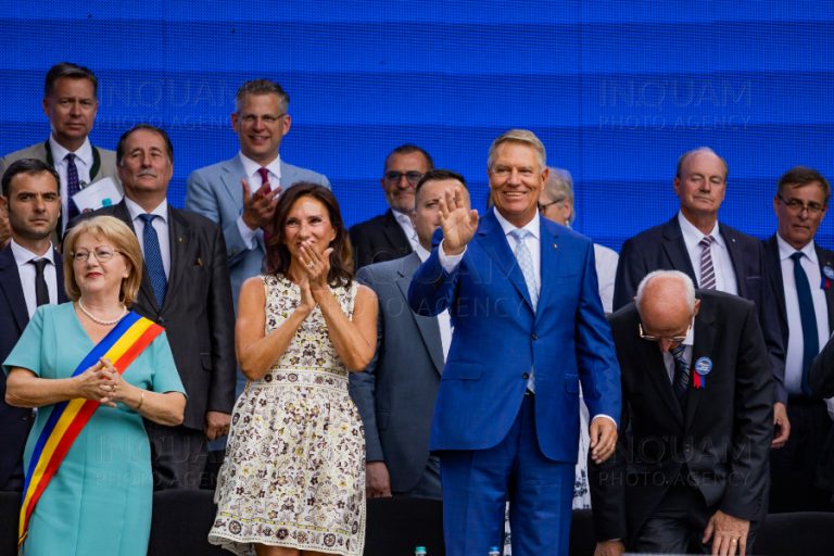 VIDEO | President Klaus Iohannis makes emotional speech to thousands of his ethnic Saxons celebrating 800th anniversary of residency rights in Transylvania
