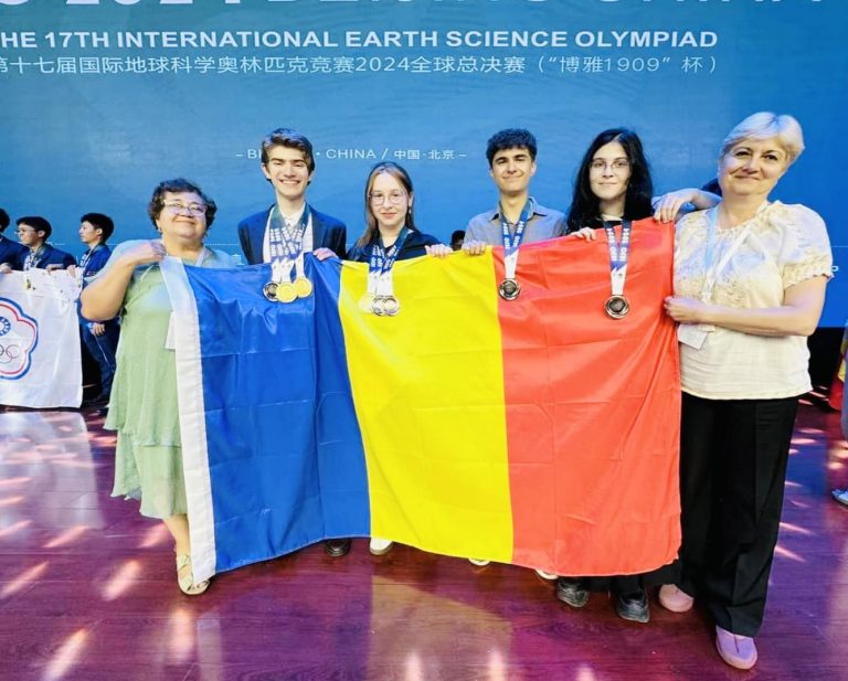 Elevii români au obținut patru medalii la Olimpiada Internaţională „Ştiinţele Pământului” de la Beijing