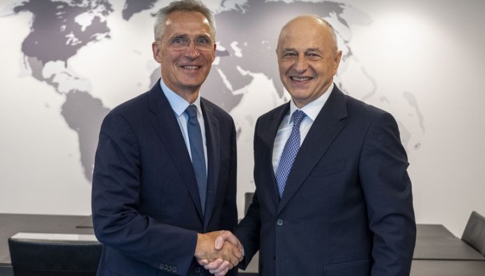 NATO Deputy Secretary General hands over his resignation letter to the Secretary General