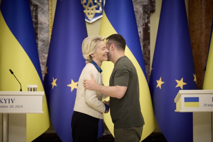 Ursula von der Leyen la Kiev