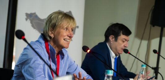Mary Martin,Director of the UN Business and Human Security Initiative,.Photo: Ratiu Forum