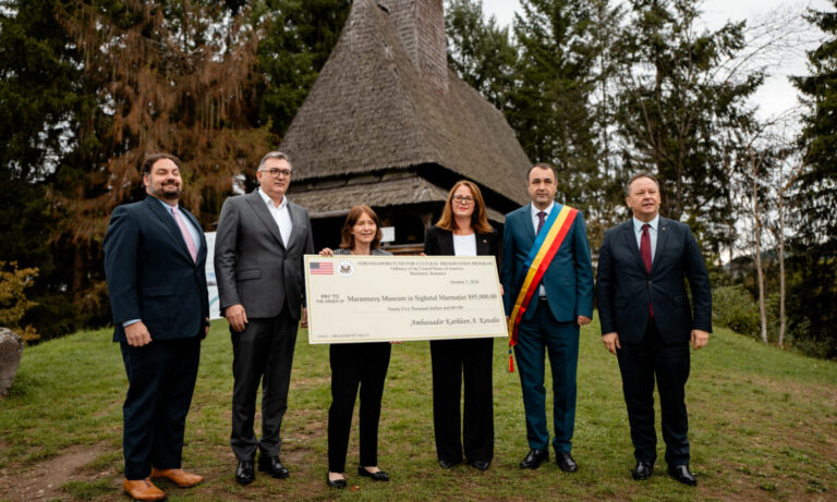 U.S. Embassy donates $95,000 for restoration of 16th century wooden church in Romania