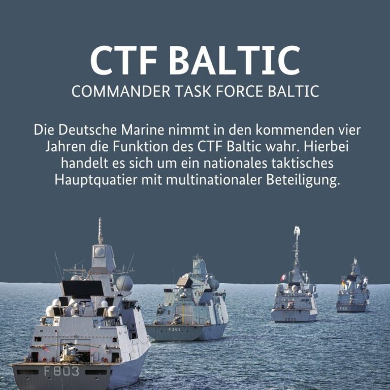 Cartier general naval capabil să conducă operațiuni NATO, inaugurat de Germania la Baltică, în context de tensiuni sporite cu Moscova