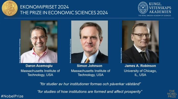 Daron Acemoglu, James Robinson și Simon Johnson