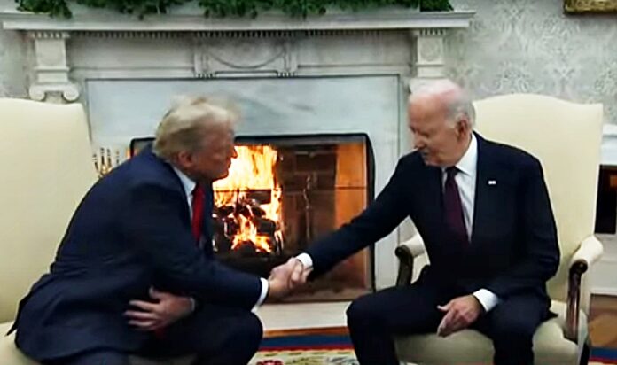 Donald Trump Joe Biden Casa Alba