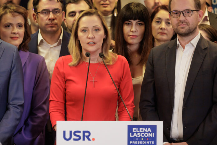 BUCURESTI - ALEGERI 2024 - EXIT-POLL - USR - 24 NOI 2024