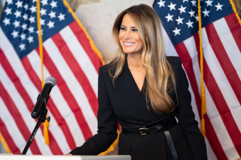 Melania Trump anunță că va locui în principal la Casa Albă