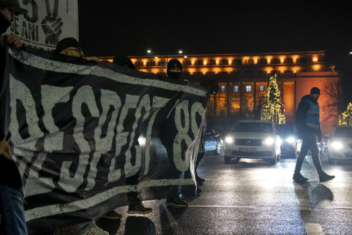 BUCUREȘTI - MARȘUL EROILOR, 35 DE ANI DE LA REVOLUȚIE - 21 DE