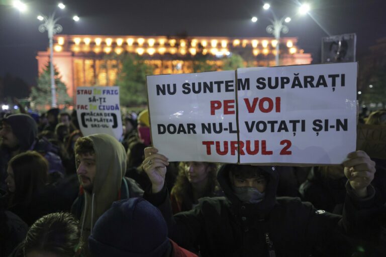 Romania canceled election after ‘huge irregularities’ threatened its democracy -top judge says