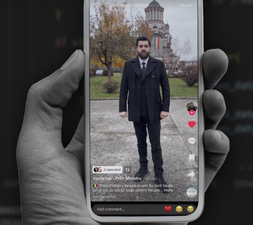 Experiment Recorder: Cum a reușit un candidat fictiv să obțină 1 milion de vizualizări pe TikTok