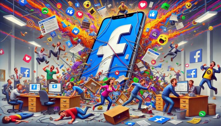 Facebook is in chaos