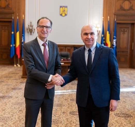 Ilie Bolojan, discuții cu ambasadorul Germaniei în România