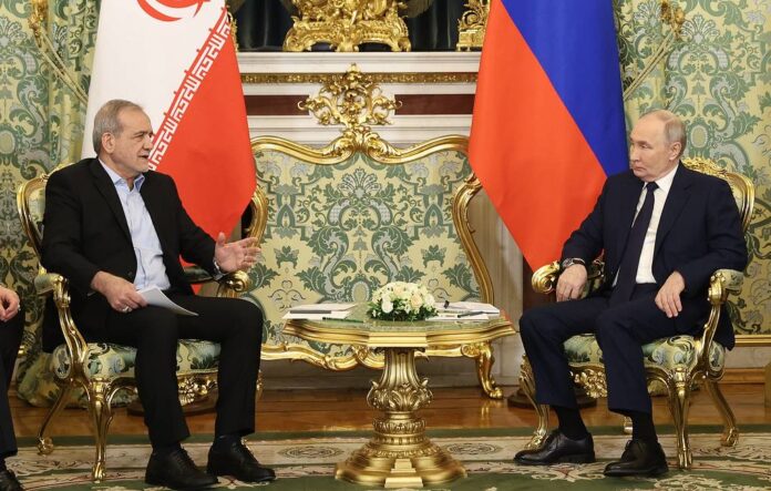 Masoud Pezeshkian Vladimir Putin