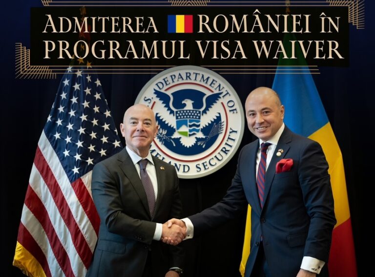 Românii vor putea călători fără vize în SUA / Anunțul oficial făcut de Ambasada României la Washington
