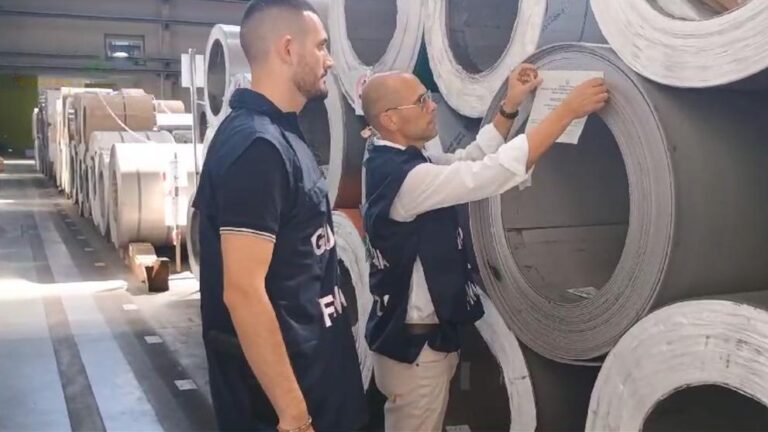 EPPO seizes €950 000 in Italy probe into import of stainless steel coils