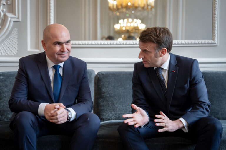 VIDEO | Ilie Bolojan, după întâlnirea cu Macron: Prezența militară franceză va fi consolidată în perioada următoare