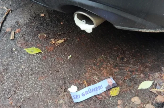 Masini vandalizate in Germania