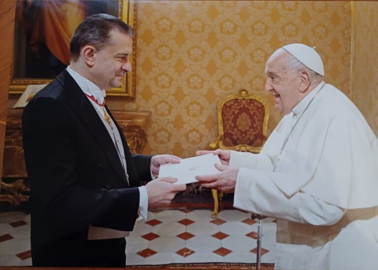 Exclusive | Romania’s ambassador to the Vatican quotes Pope Francis: ‘Romania is a democracy where everyone has a place from the royal family to the republican political class’
