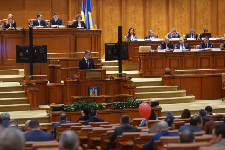 Moțiunea de cenzură împotriva Guvernului Ciolacu a fost respinsă de Parlament