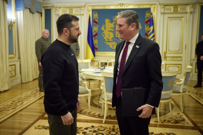 keir starmer volodimir zelenski