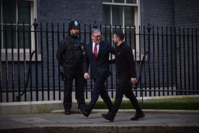 Keir Starmer Volodimir Zelenski Marea Britanie Europa Ucraina / Sursa: Facebook