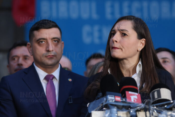 George Simion și Anamaria Gavrilă / Inquam - George Călin