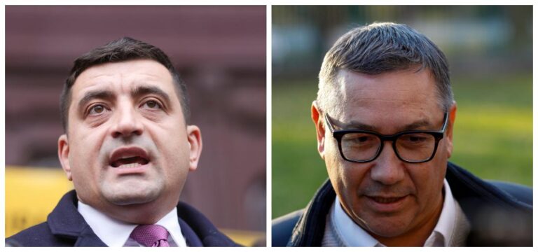 Cinici, fugari, fricoși. George Simion și Victor Ponta și-au trădat fibra