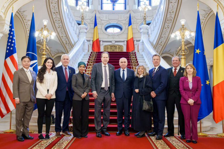 Delegaţia Congresului SUA, primită la Palatul Cotroceni: „Vrem să ducem acest parteneriat la un nivel următor”