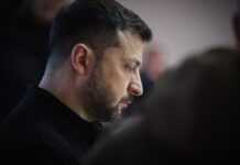 Zelenski a plecat în Marea Britanie prin Chişinău