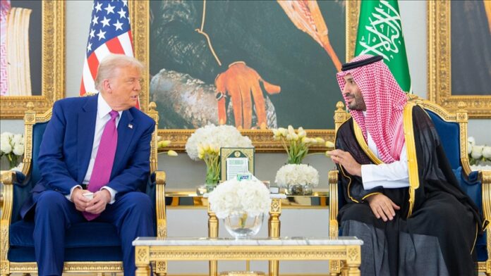 Donald Trump Mohammed bin Salman Riad